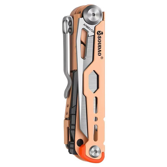 The Dual-Tone:Foldable All-in-One Large Shears EDC Multi-tool