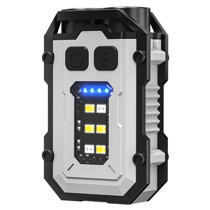 LumiBolt:Rechargeable Ultra-Bright Magnetic LED Keychain Mini Flashlight