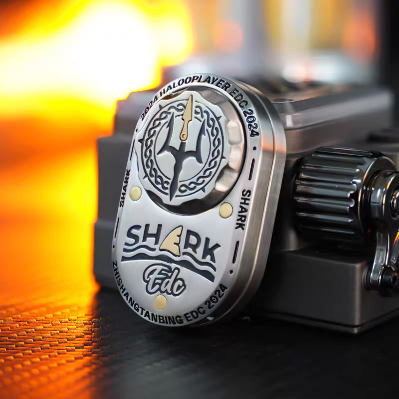 SharkPulse Precision EDC Fidget Toy Stress Reliever Edctitan SharkPulse Precision EDC Fidget Toy Stress Reliever Edctitan
