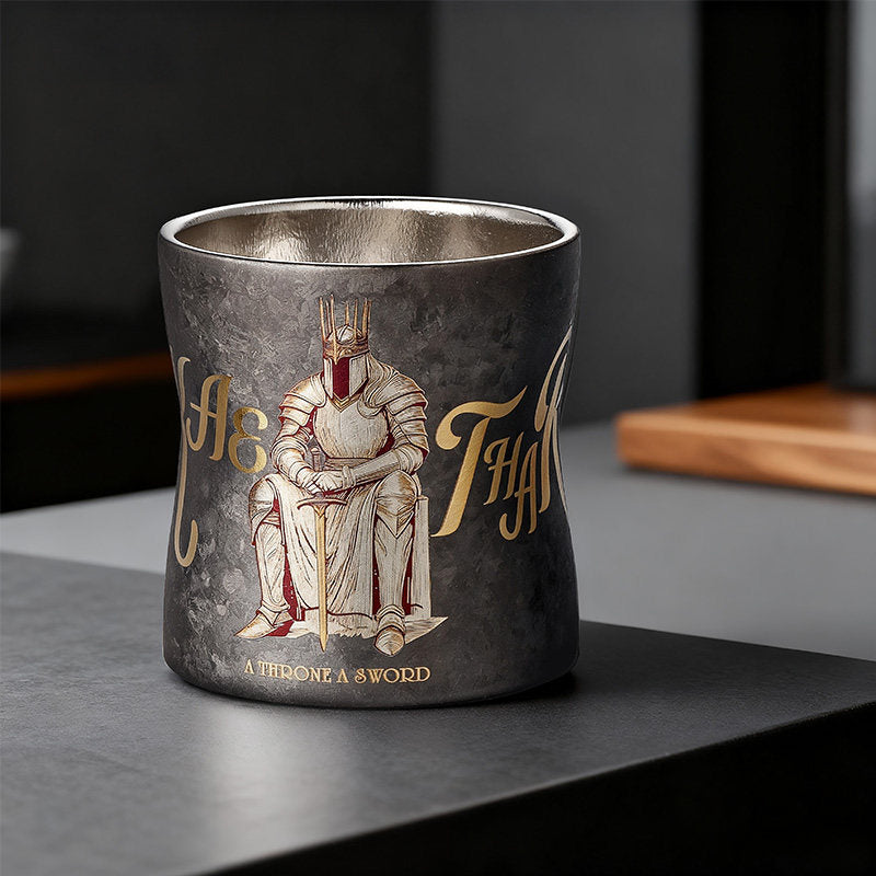 Temperature Butler:ET Pure Titanium Hot & Cold Coffee Cup