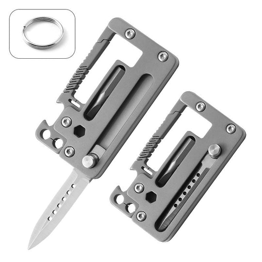Pico - Mini Titanium Multi-Tool Knife Ultra-Compact EDC Utility Tool for Everyday Carry