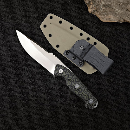 Steel-Spined Beast:Full-Tang EDC High-Hardness Fixed Blade Knife
