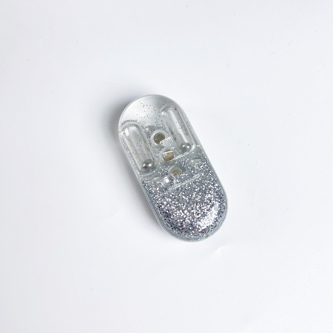 Lucent — Luminous Liquid-Core EDC Slider with Magnetic Motion and Dynamic Flow Design
