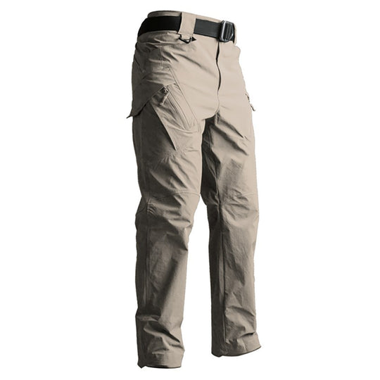 ChillDry – Lightweight Quick-Dry Cargo Pants In Khaki For Summer Comfort & Daily Commute
