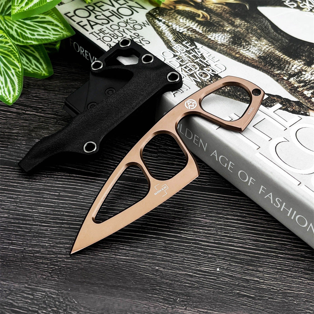 Iron Fang: 440C Stainless Steel One-Piece Construction Knife