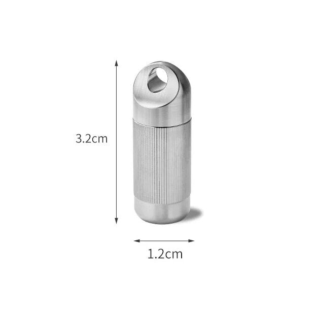 ADD-ONS：Titanium Waterproof EDC Pill Case