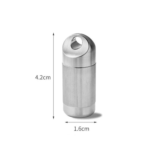 ADD-ONS：Titanium Waterproof EDC Pill Case