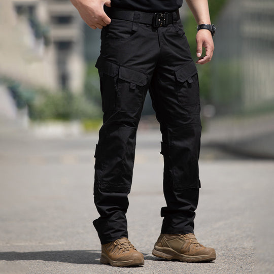 Trailhead - Leg Tactical Cargo Pants for Men Durable, Ripstop, Multi-Pocket Outdoor Camo Pants