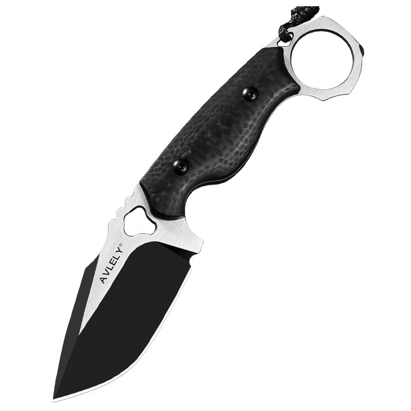 Rock Solid – DC53 Steel Outdoor Camping Fixed Blade EDC Knife