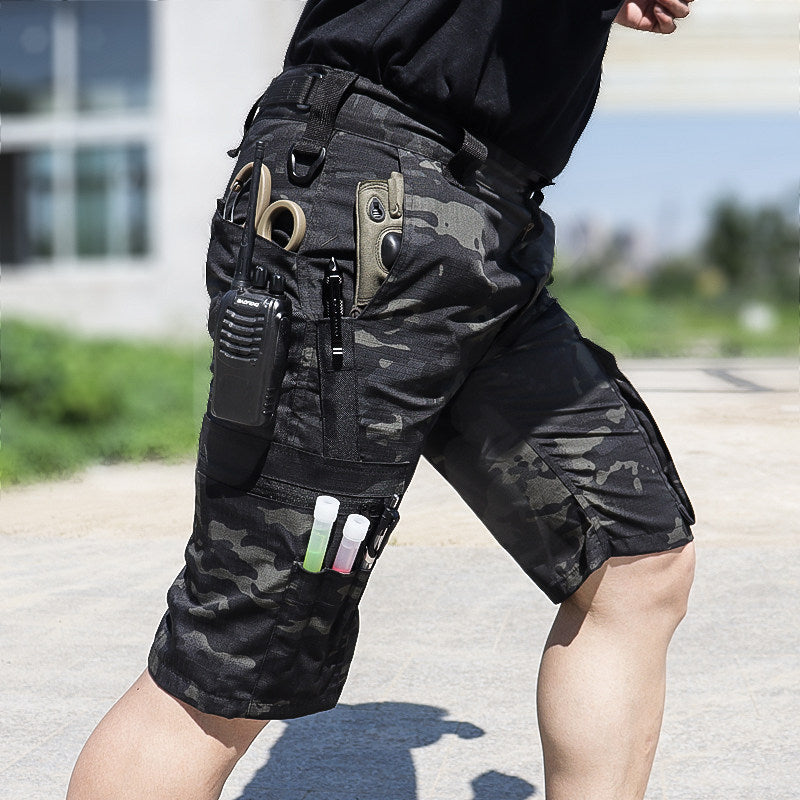 Vent Camo – Breathable Quick-Dry MC Camo Cargo Shorts For Summer & Commute.