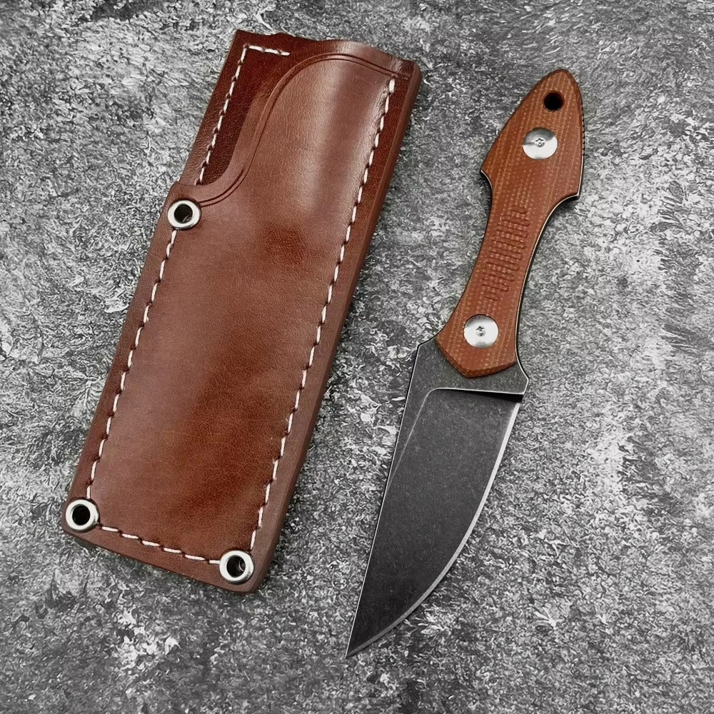 The Xavrik:D2 Steel Full-Tang EDC Outdoor Knife