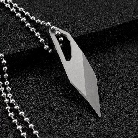 The Titan Fang:TC4 Titanium EDC Pry Bar & Screwdriver