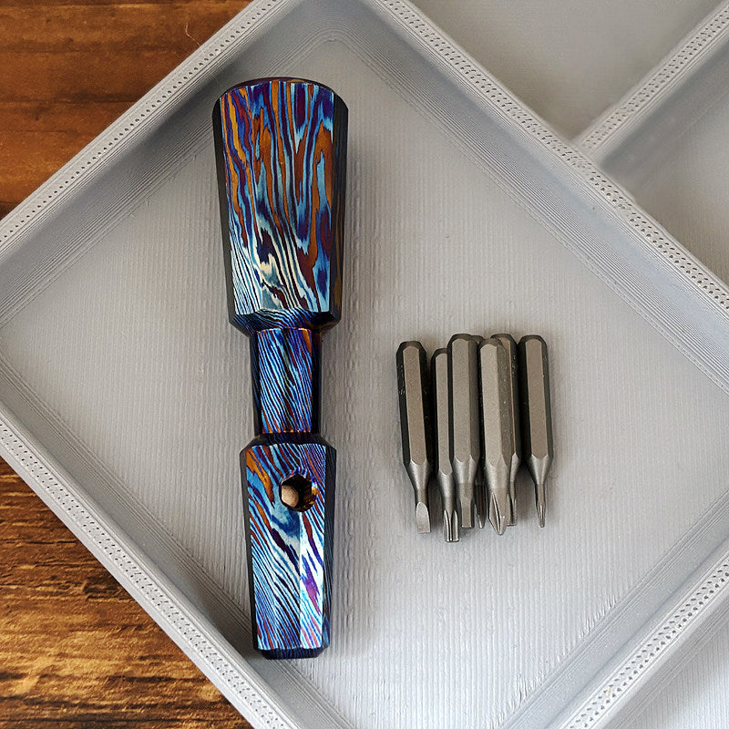 PolyTi – Compact Polygon Bit Driver With Internal Storage For EDC