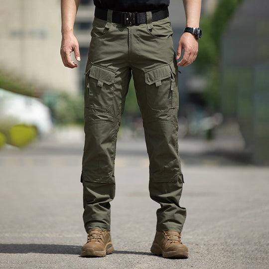 Trailhead - Leg Tactical Cargo Pants for Men Durable, Ripstop, Multi-Pocket Outdoor Camo Pants