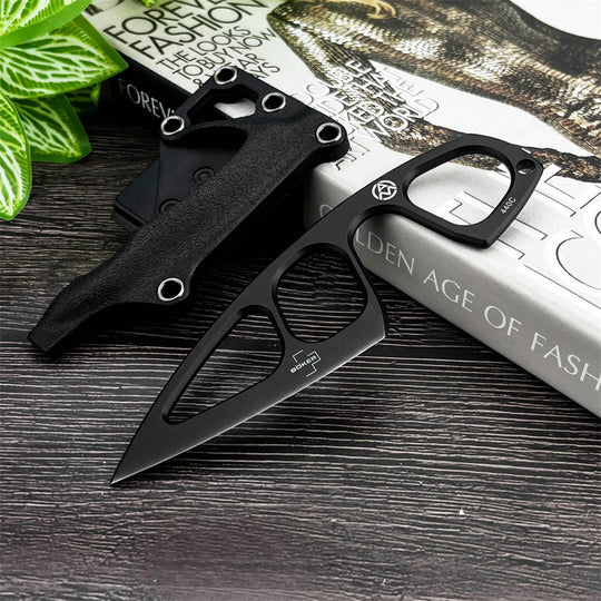 Iron Fang: 440C Stainless Steel One-Piece Construction Knife