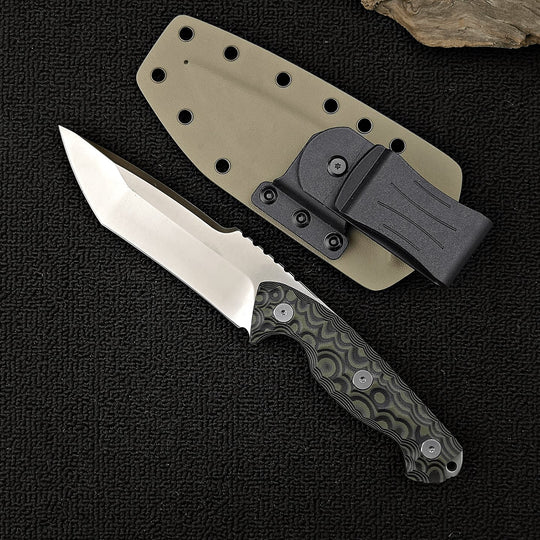 Steel-Spined Beast:Full-Tang EDC High-Hardness Fixed Blade Knife