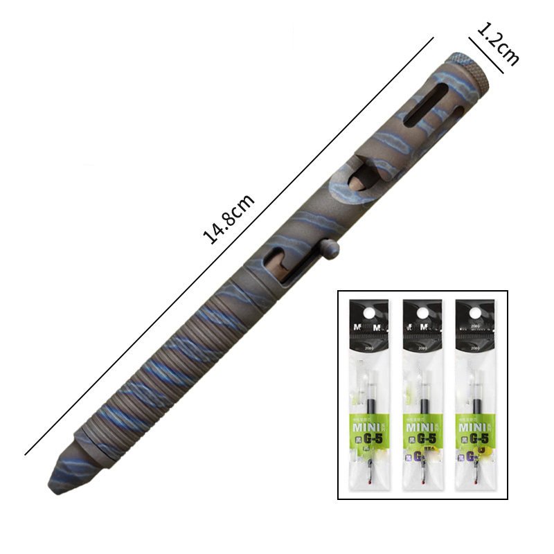 The BoltX:Titanium Mechanical Bolt Action EDC Tactical Pen