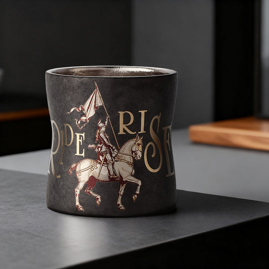 Temperature Butler:ET Pure Titanium Hot & Cold Coffee Cup