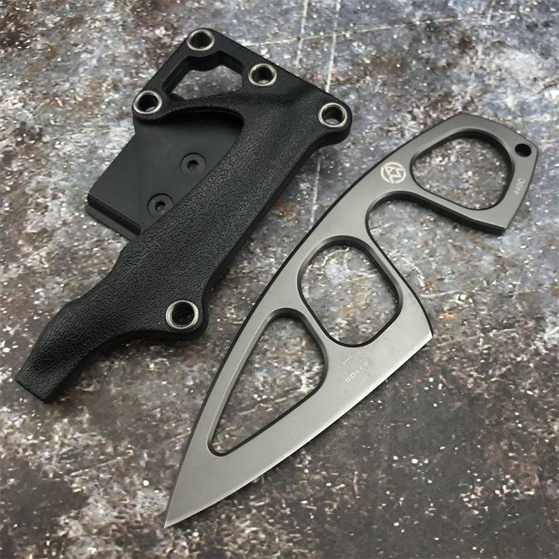 Iron Fang: 440C Stainless Steel One-Piece Construction Knife