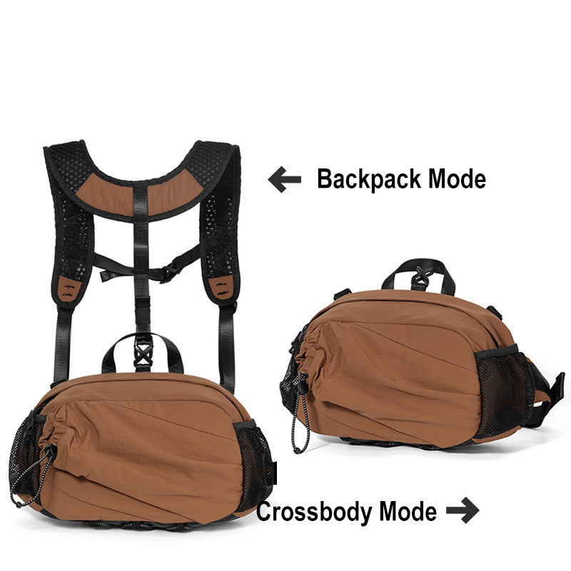 VersaPak – 3-In-1 Lightweight Convertible Backpack For Hiking, Cycling & Travel