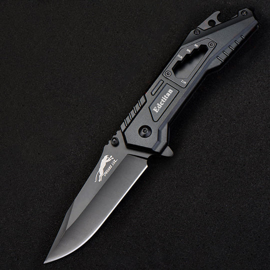 Leopard's Edge:  Stainless Steel Multipurpose Pocket Knife