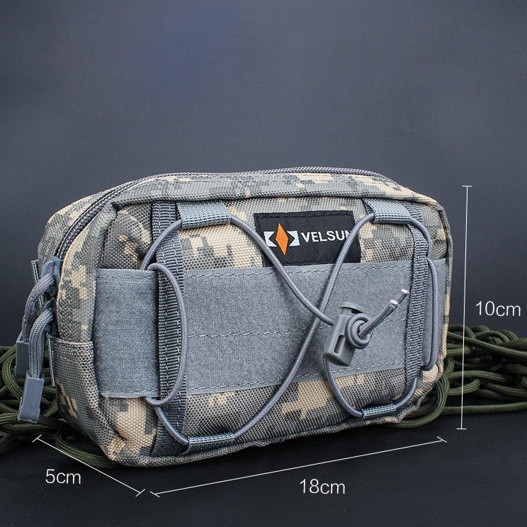 The TrekPod: Cordura Fabric Tactical Belt MOLLE Phone Waist Pack
