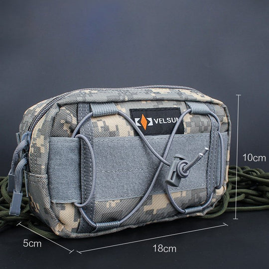 The TrekPod: Cordura Fabric Tactical Belt MOLLE Phone Waist Pack