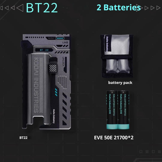 VoltNest: Flashlight with Quick-Swap Battery & Charging Module