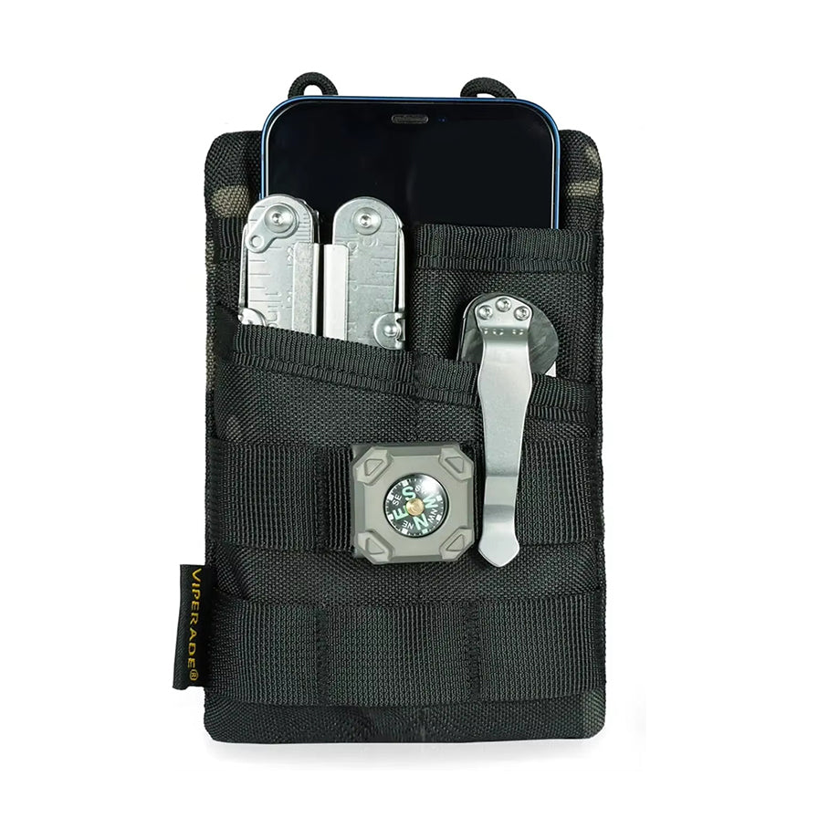 Pocketra:7-in-1 EDC Pouch – Mini Multi-Utility Wallet