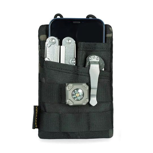 Pocketra:7-in-1 EDC Pouch – Mini Multi-Utility Wallet