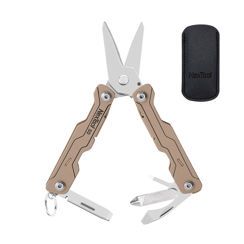 The Veylo:8-in-1 Multi-Functional Folding Compact EDC Tool