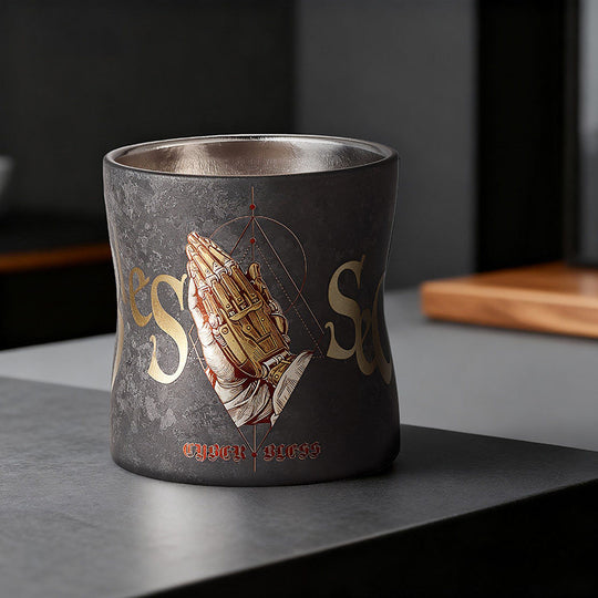 Temperature Butler:ET Pure Titanium Hot & Cold Coffee Cup
