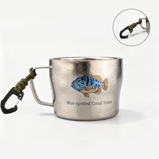 The Finor:Titanium Mini Lightweight Mug Outdoor Cup