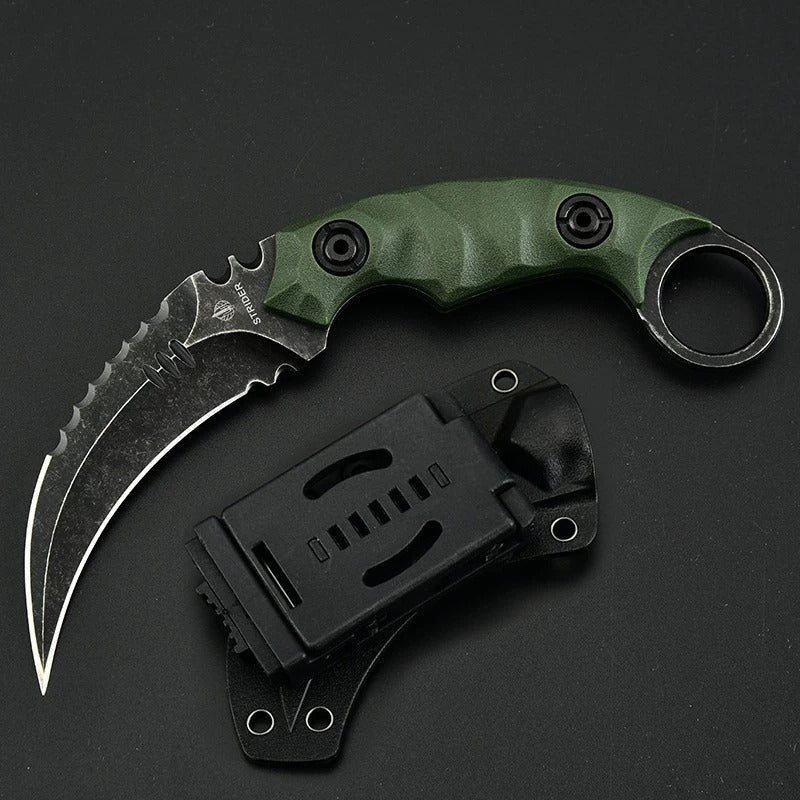 The Strider:Karambit EDC Curved Blade Knife