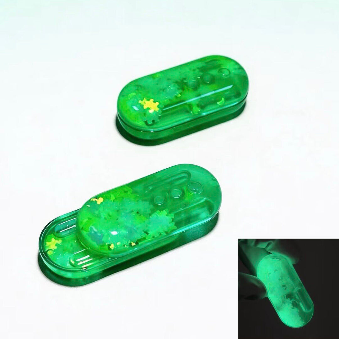 Lucent — Luminous Liquid-Core EDC Slider with Magnetic Motion and Dynamic Flow Design