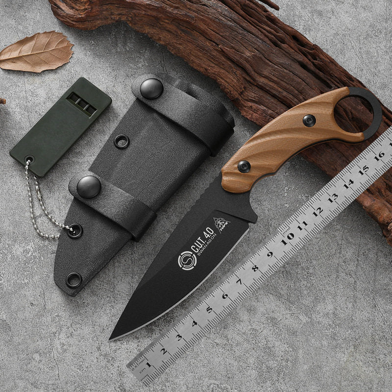 AshRidge – 1095 High-Carbon EDC Fixed Blade Knife