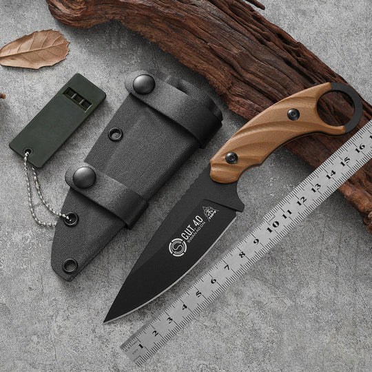 AshRidge – 1095 High-Carbon EDC Fixed Blade Knife