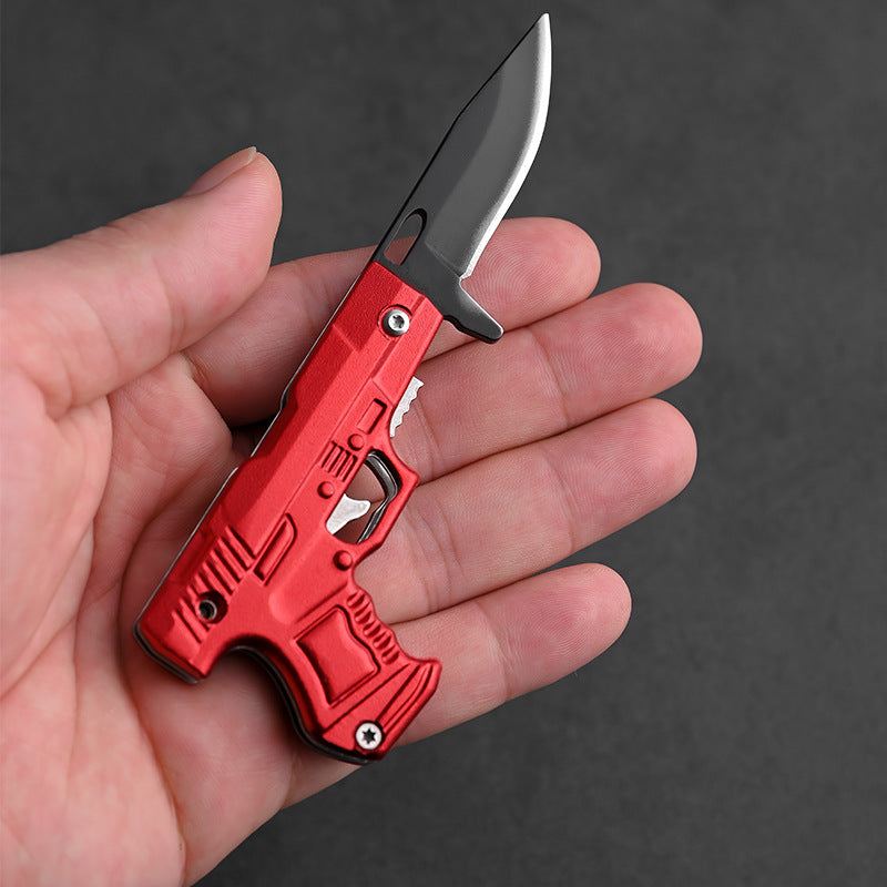 ADD-ONS: Gun-Inspired Mini Stainless Steel Folding Knife
