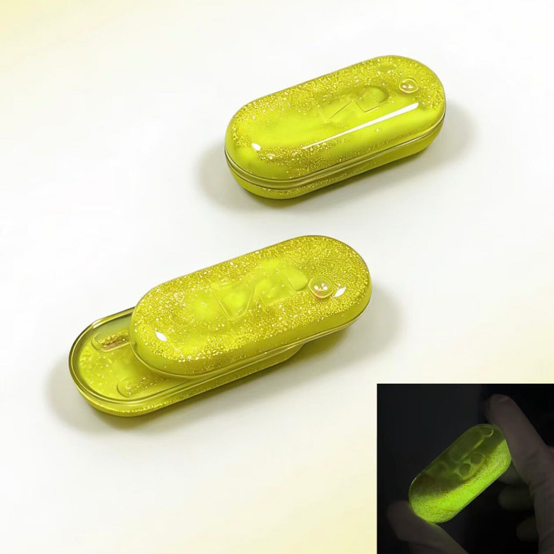 Lucent — Luminous Liquid-Core EDC Slider with Magnetic Motion and Dynamic Flow Design