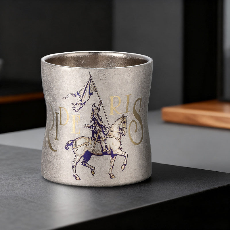 Temperature Butler:ET Pure Titanium Hot & Cold Coffee Cup