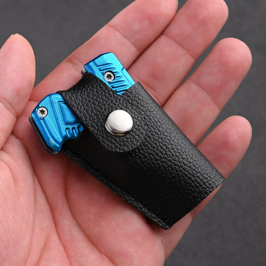 ADD-ONS: Gun-Inspired Mini Stainless Steel Folding Knife