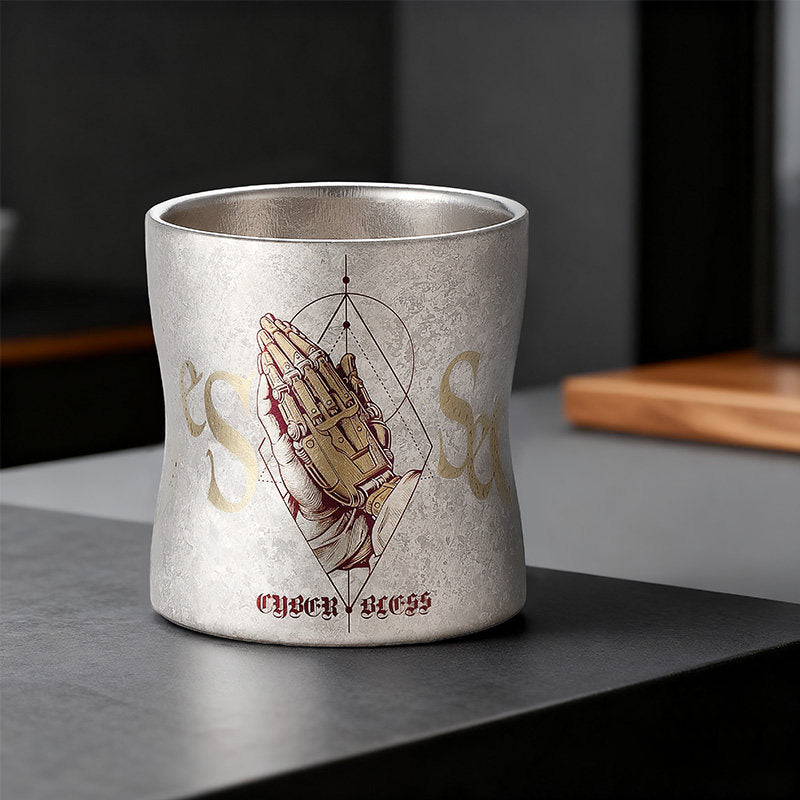 Temperature Butler:ET Pure Titanium Hot & Cold Coffee Cup