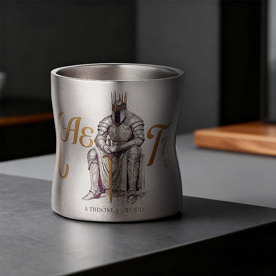 Temperature Butler:ET Pure Titanium Hot & Cold Coffee Cup