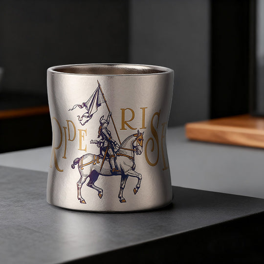 Temperature Butler:ET Pure Titanium Hot & Cold Coffee Cup