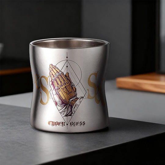 Temperature Butler:ET Pure Titanium Hot & Cold Coffee Cup