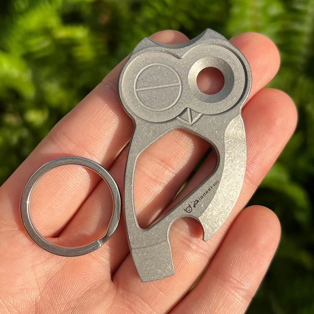 Night Owl -Titanium Alloy EDC Multi-Tool Heavy Duty Pry Bar
