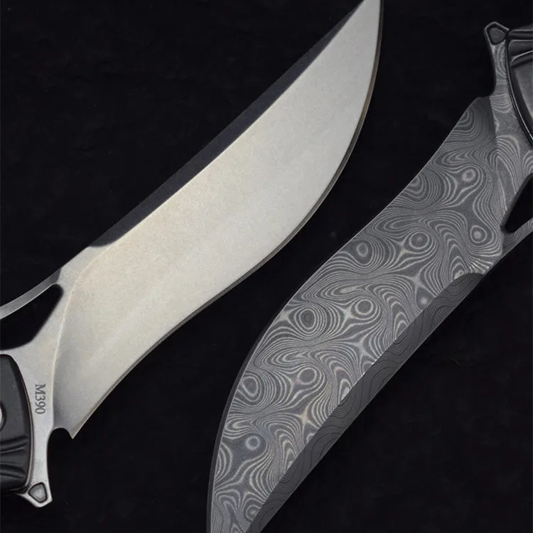 Night Owl – M390 Steel Carbon Fiber Tactical Folding Knife