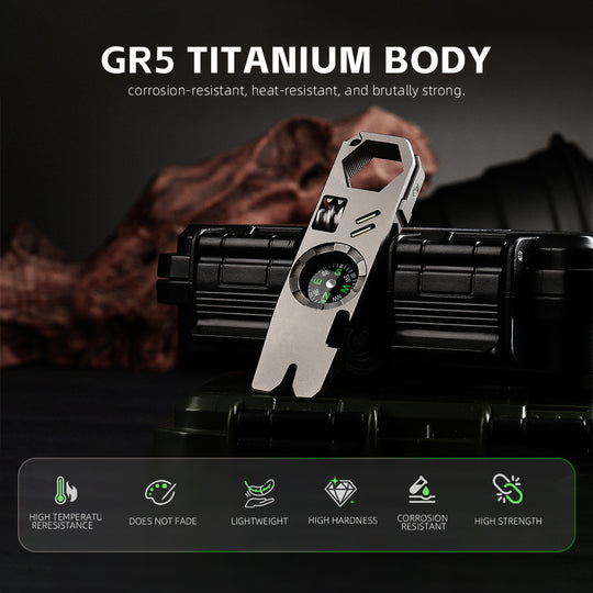 SwitchDisc – Titanium Pocket Tool for Everyday Carry