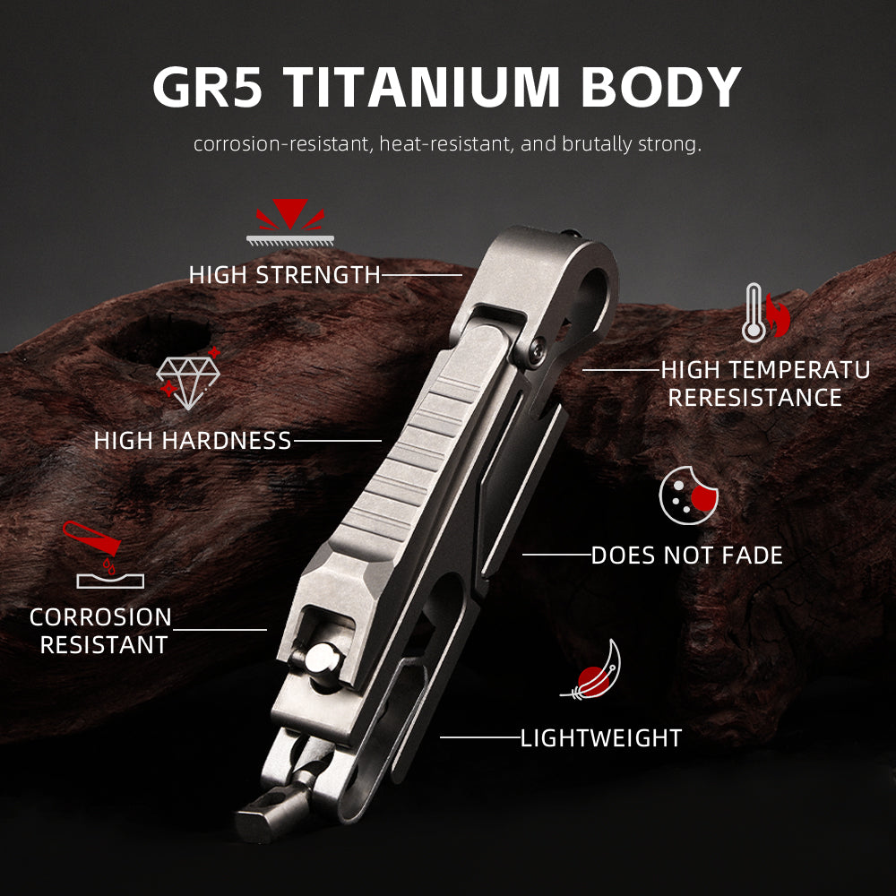 K-Smart 4.0 - Titanium Quick-Release Keychain Reinvented