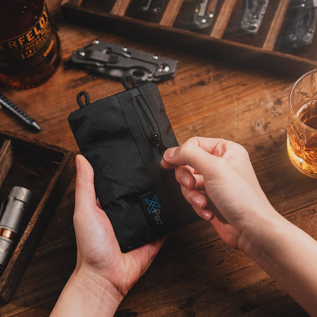 Pocketra:7-in-1 EDC Pouch – Mini Multi-Utility Wallet